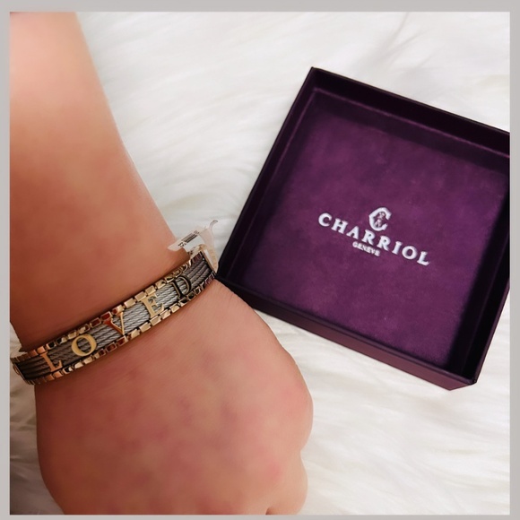Charriol Bangle Loved Forever Rose gold - Picture 3 of 5